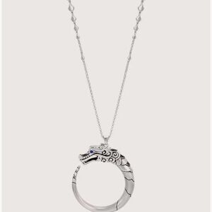 John Hardy Naga collection Silver Dragon Pendant Necklace